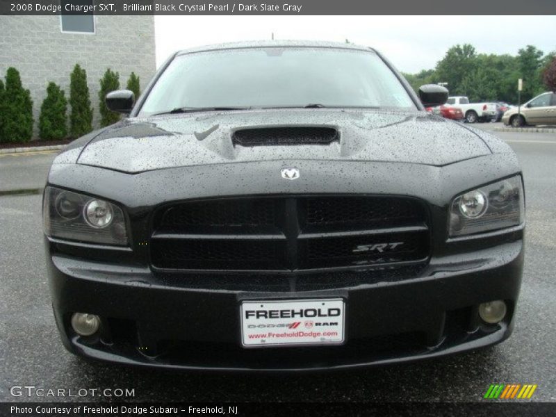 Brilliant Black Crystal Pearl / Dark Slate Gray 2008 Dodge Charger SXT