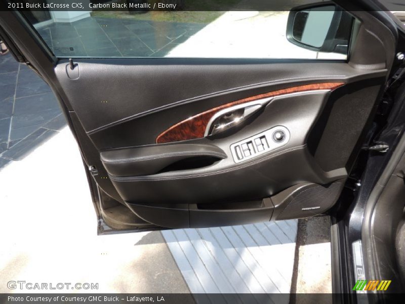 Carbon Black Metallic / Ebony 2011 Buick LaCrosse CXS
