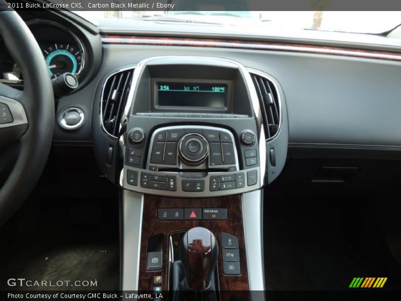 Carbon Black Metallic / Ebony 2011 Buick LaCrosse CXS