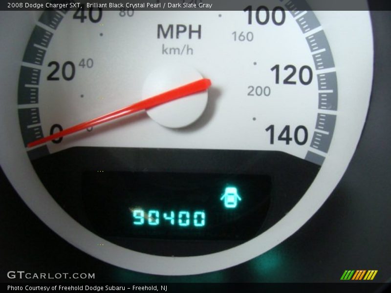 Brilliant Black Crystal Pearl / Dark Slate Gray 2008 Dodge Charger SXT