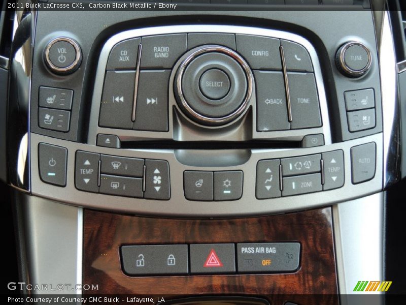 Carbon Black Metallic / Ebony 2011 Buick LaCrosse CXS