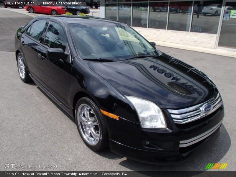 Black / Charcoal Black 2007 Ford Fusion SE