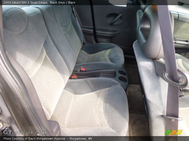 Rear Seat of 2004 ION 3 Quad Coupe