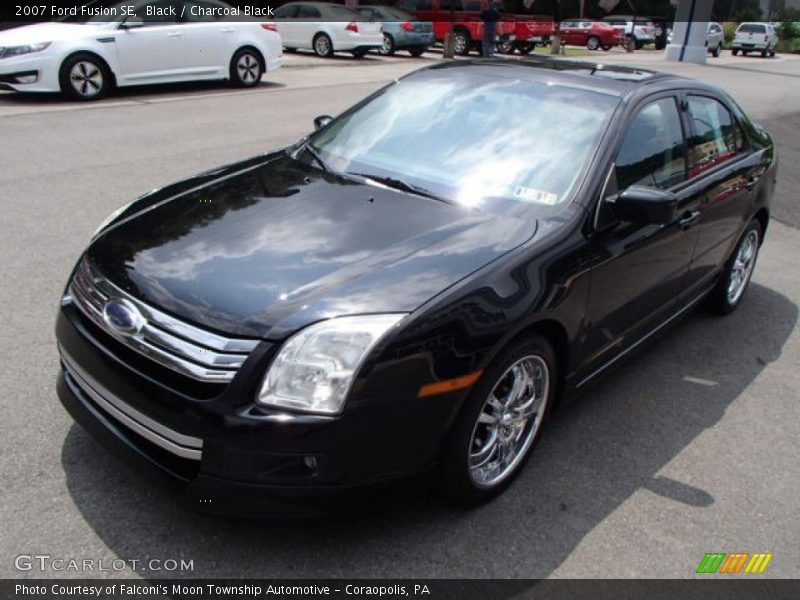 Black / Charcoal Black 2007 Ford Fusion SE