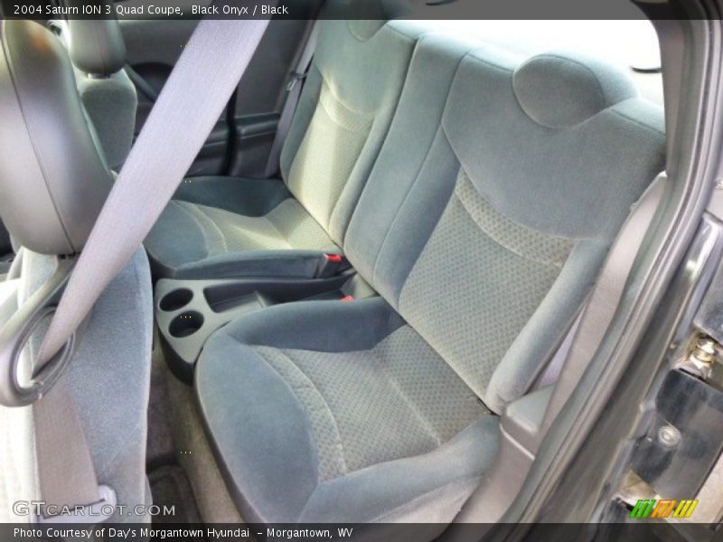 Rear Seat of 2004 ION 3 Quad Coupe