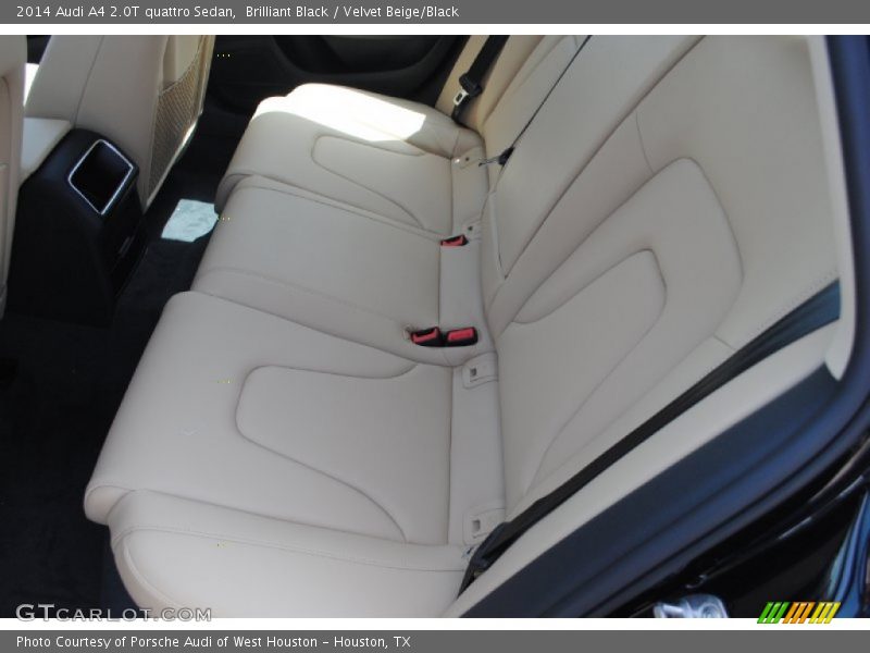 Brilliant Black / Velvet Beige/Black 2014 Audi A4 2.0T quattro Sedan