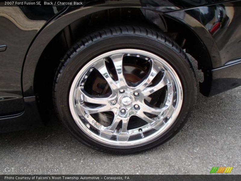 Black / Charcoal Black 2007 Ford Fusion SE