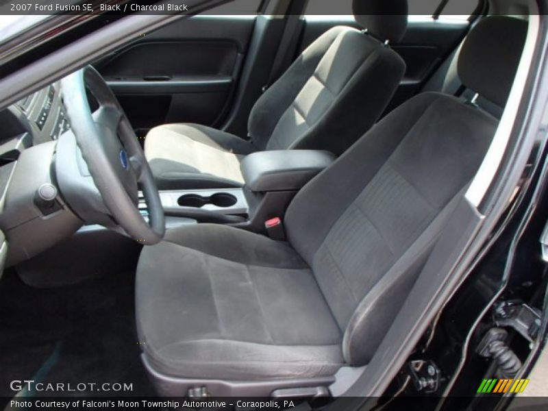 Black / Charcoal Black 2007 Ford Fusion SE
