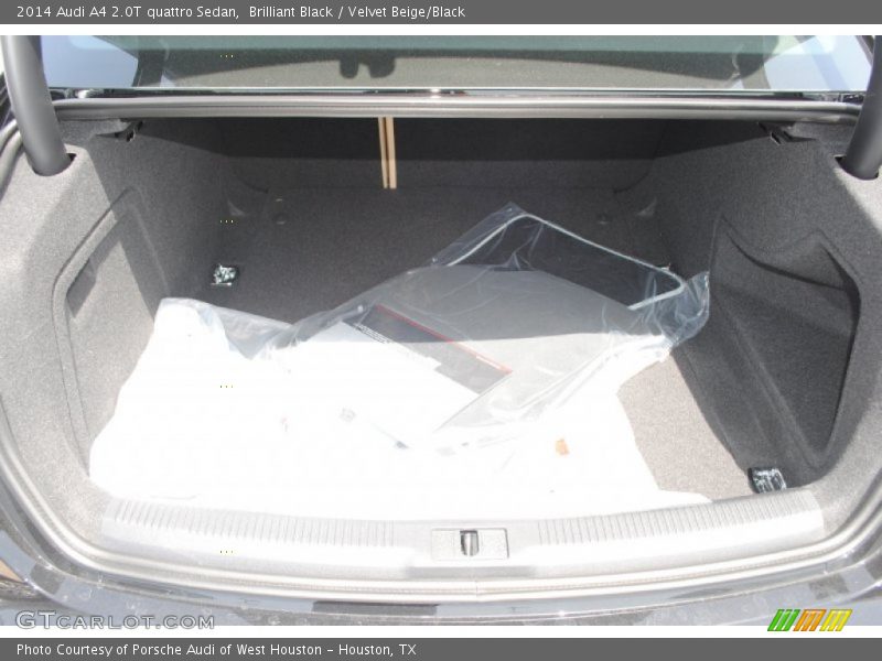 Brilliant Black / Velvet Beige/Black 2014 Audi A4 2.0T quattro Sedan