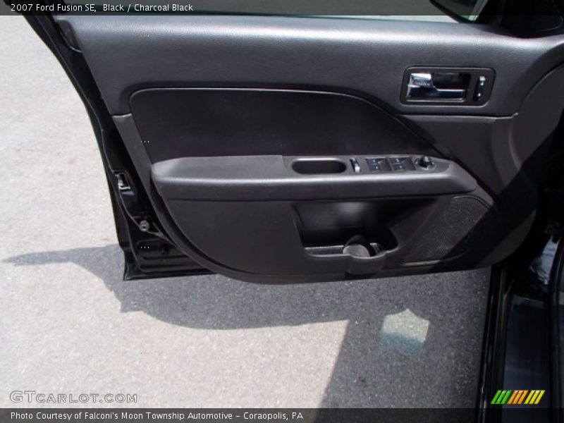 Black / Charcoal Black 2007 Ford Fusion SE
