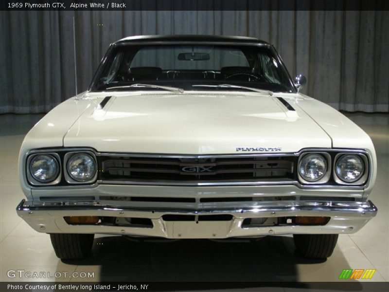 Alpine White / Black 1969 Plymouth GTX