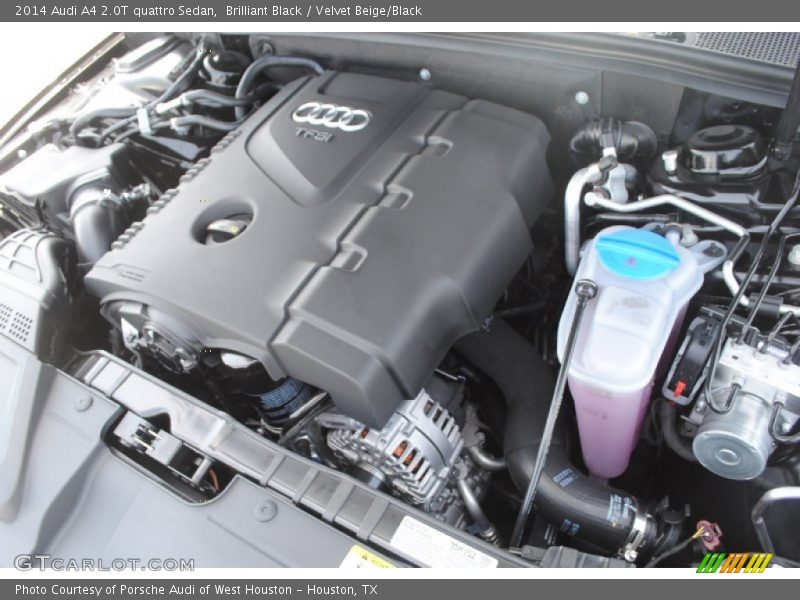  2014 A4 2.0T quattro Sedan Engine - 2.0 Liter Turbocharged FSI DOHC 16-Valve VVT 4 Cylinder