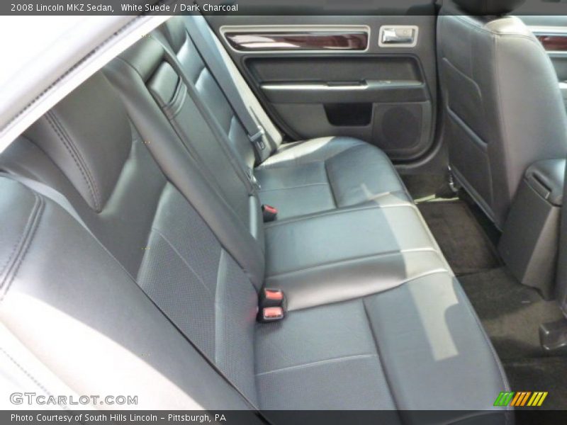 White Suede / Dark Charcoal 2008 Lincoln MKZ Sedan