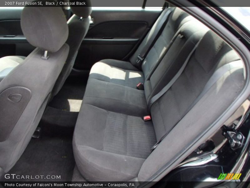 Black / Charcoal Black 2007 Ford Fusion SE