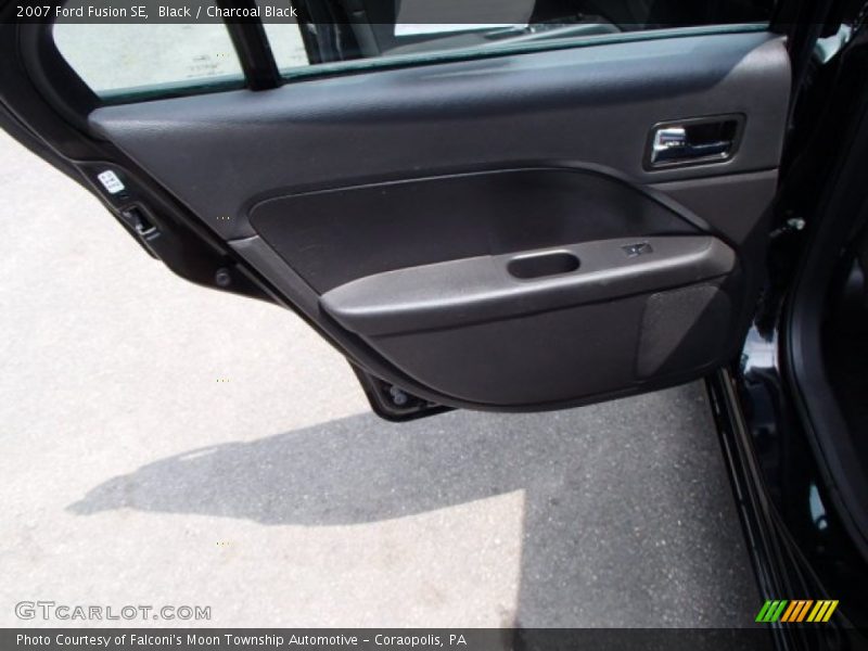 Black / Charcoal Black 2007 Ford Fusion SE