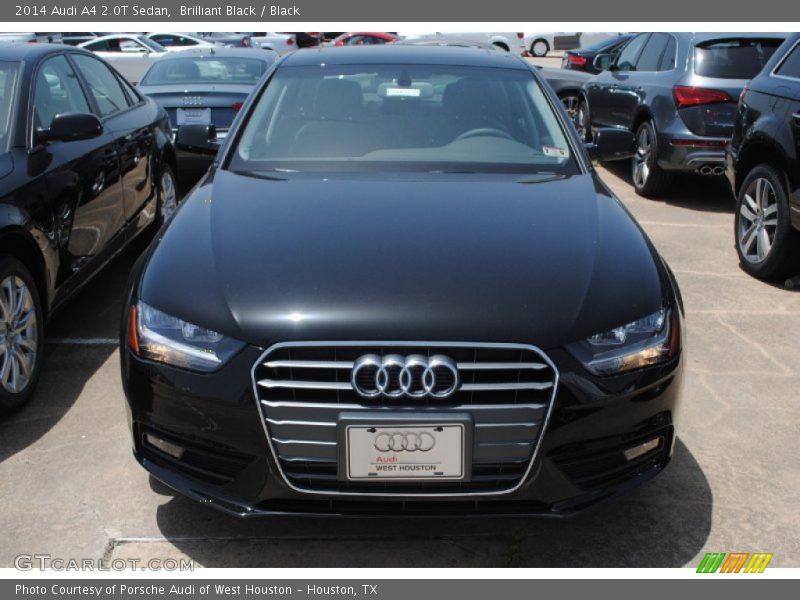 Brilliant Black / Black 2014 Audi A4 2.0T Sedan