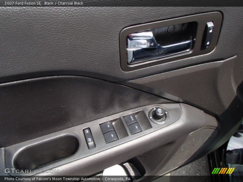Black / Charcoal Black 2007 Ford Fusion SE