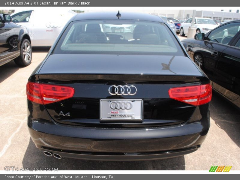 Brilliant Black / Black 2014 Audi A4 2.0T Sedan