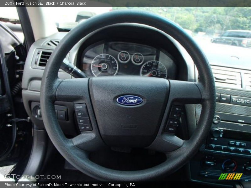 Black / Charcoal Black 2007 Ford Fusion SE