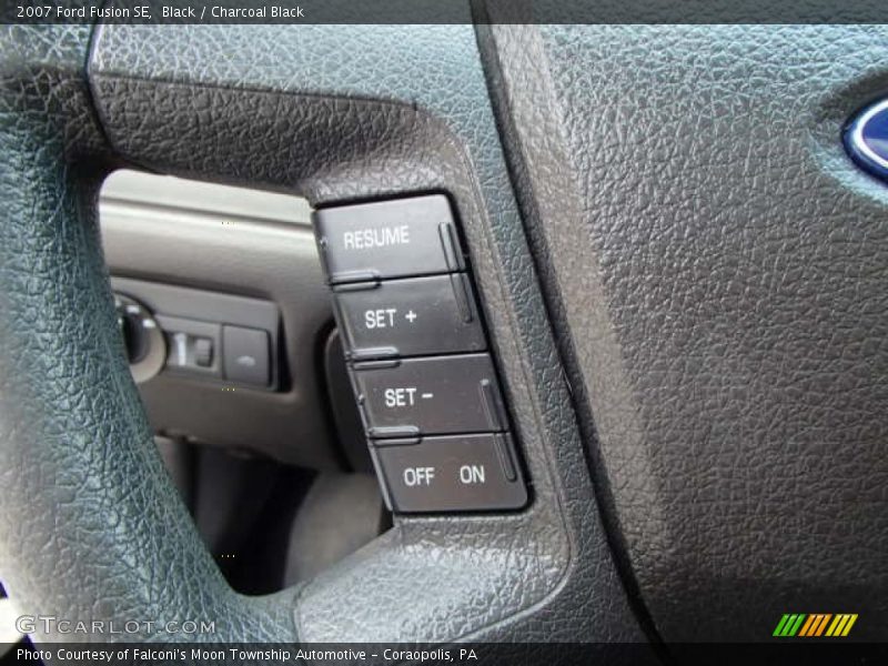 Black / Charcoal Black 2007 Ford Fusion SE