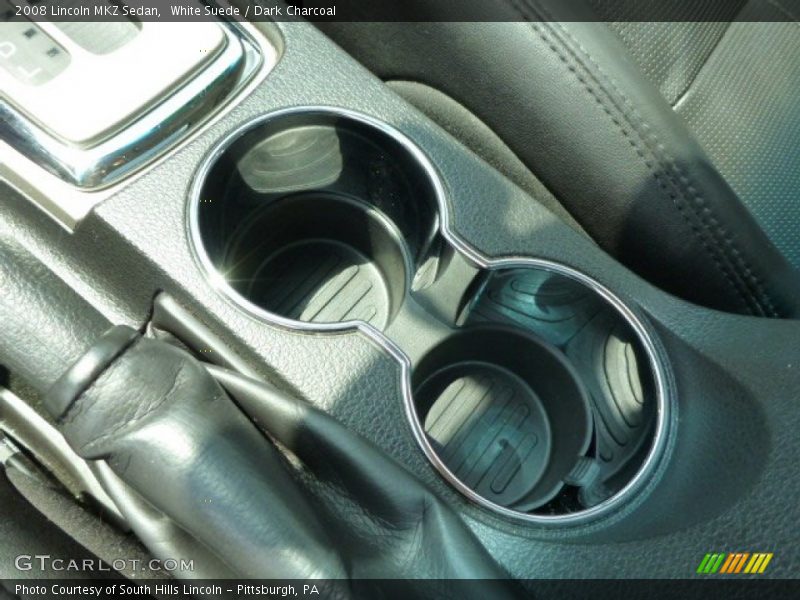 White Suede / Dark Charcoal 2008 Lincoln MKZ Sedan