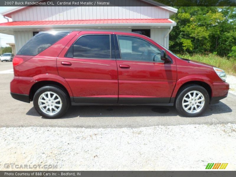 Cardinal Red Metallic / Neutral 2007 Buick Rendezvous CXL