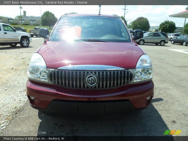 Cardinal Red Metallic / Neutral 2007 Buick Rendezvous CXL
