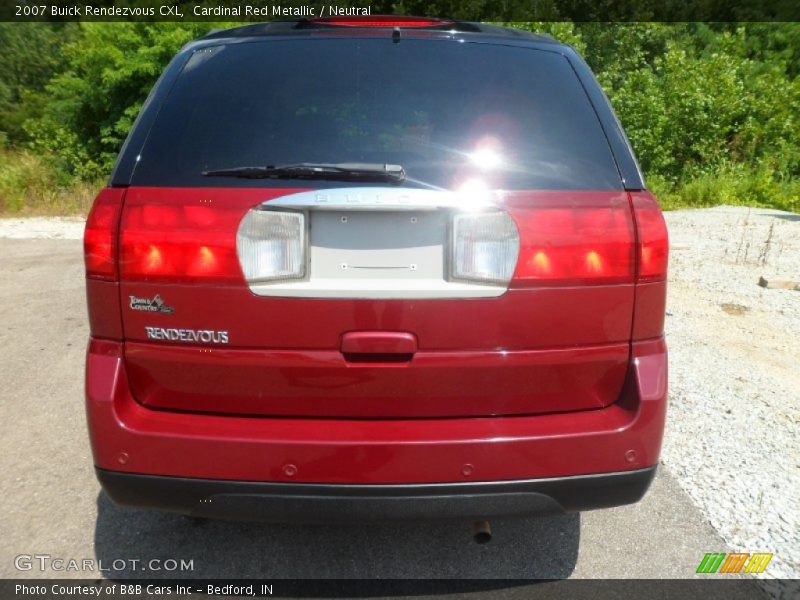 Cardinal Red Metallic / Neutral 2007 Buick Rendezvous CXL