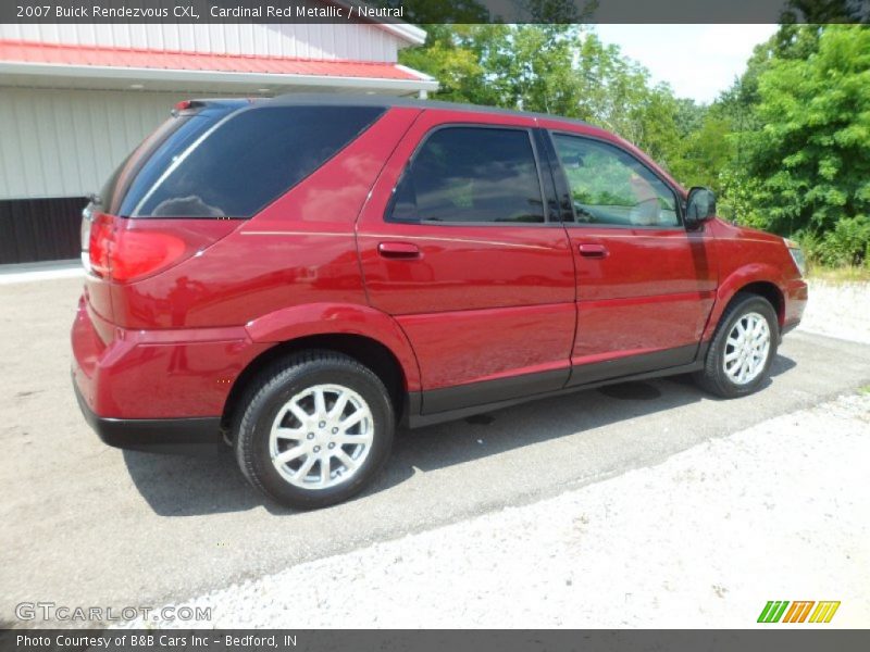 Cardinal Red Metallic / Neutral 2007 Buick Rendezvous CXL