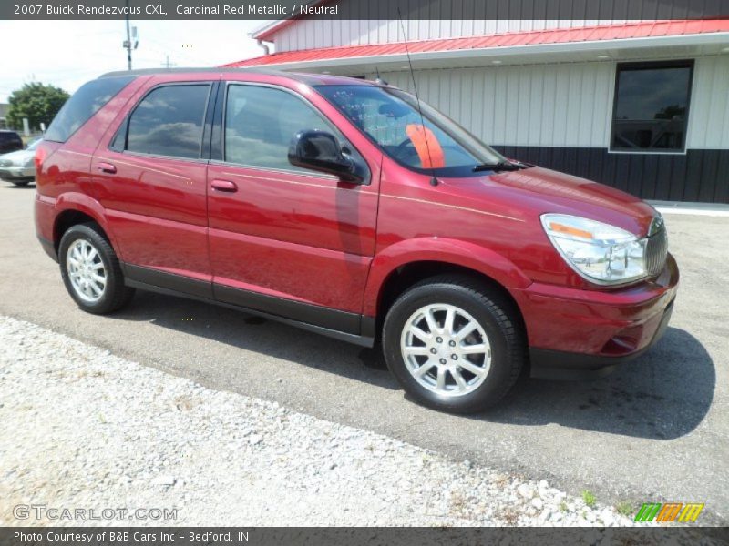 Cardinal Red Metallic / Neutral 2007 Buick Rendezvous CXL