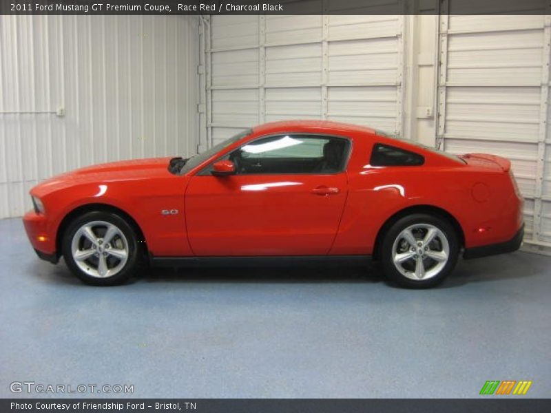 Race Red / Charcoal Black 2011 Ford Mustang GT Premium Coupe