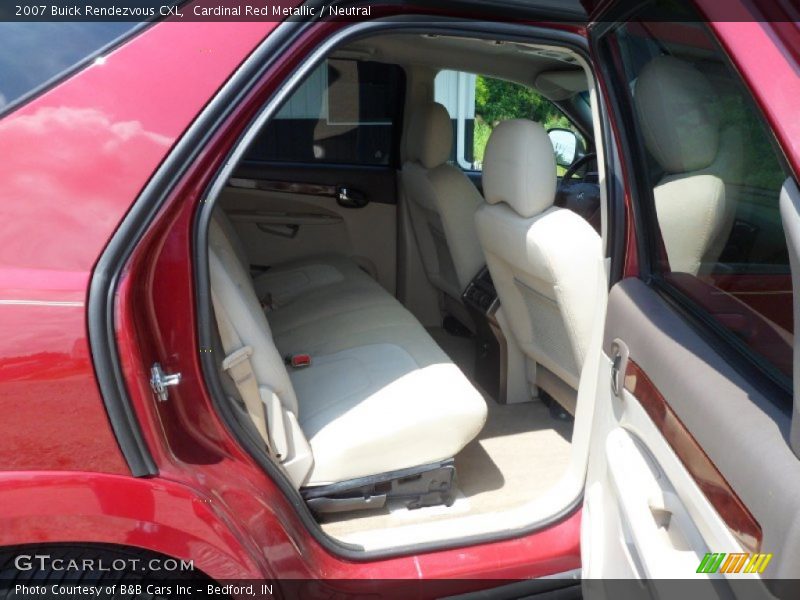 Cardinal Red Metallic / Neutral 2007 Buick Rendezvous CXL