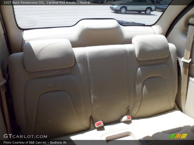 Cardinal Red Metallic / Neutral 2007 Buick Rendezvous CXL