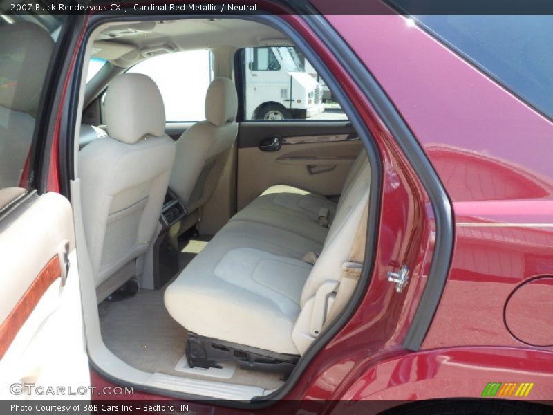 Cardinal Red Metallic / Neutral 2007 Buick Rendezvous CXL