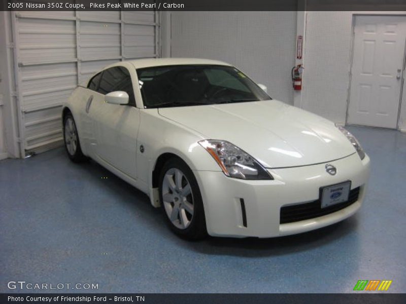 Pikes Peak White Pearl / Carbon 2005 Nissan 350Z Coupe