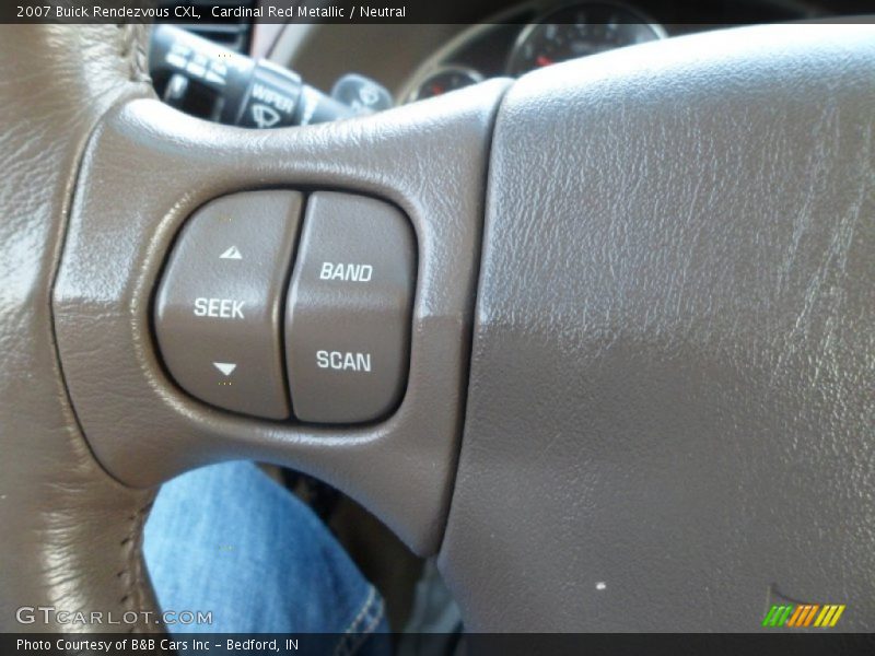 Cardinal Red Metallic / Neutral 2007 Buick Rendezvous CXL
