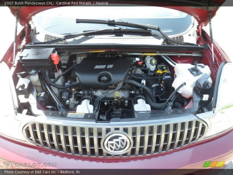 Cardinal Red Metallic / Neutral 2007 Buick Rendezvous CXL