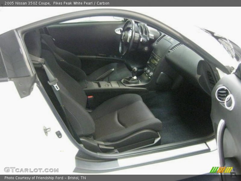 Pikes Peak White Pearl / Carbon 2005 Nissan 350Z Coupe