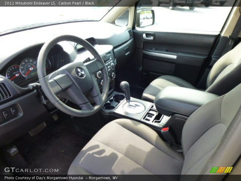 Carbon Pearl / Black 2011 Mitsubishi Endeavor LS