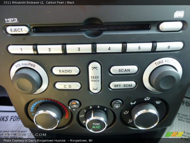 Carbon Pearl / Black 2011 Mitsubishi Endeavor LS