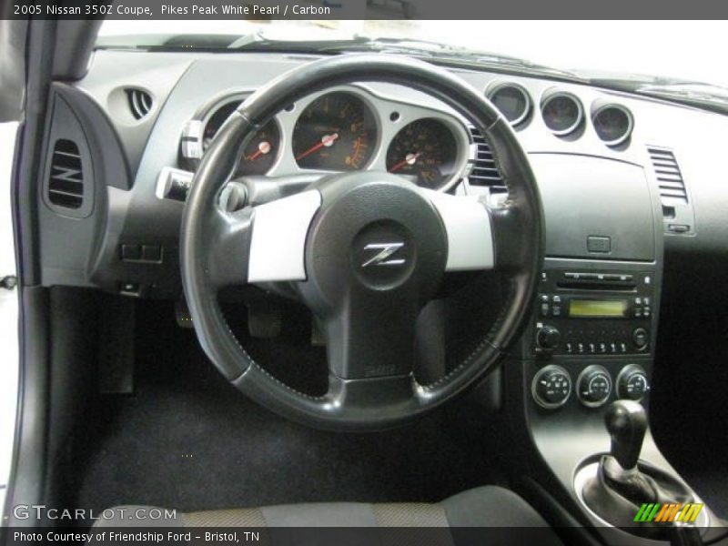 Pikes Peak White Pearl / Carbon 2005 Nissan 350Z Coupe
