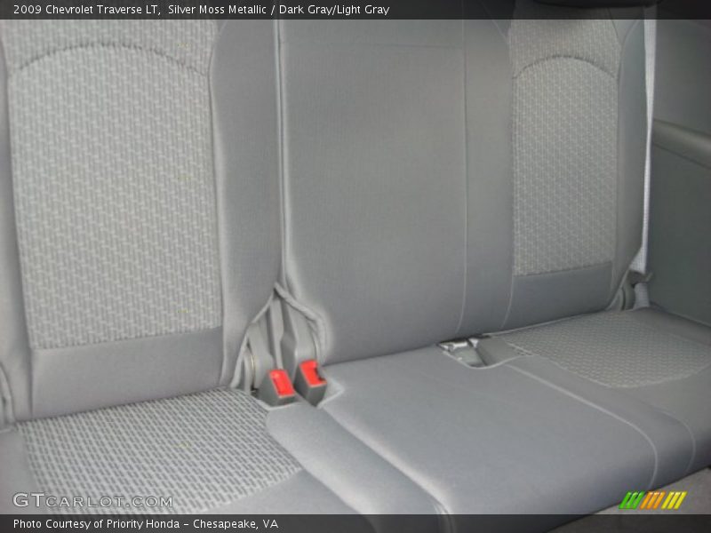 Silver Moss Metallic / Dark Gray/Light Gray 2009 Chevrolet Traverse LT
