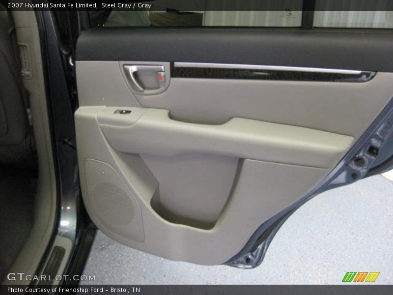 Steel Gray / Gray 2007 Hyundai Santa Fe Limited