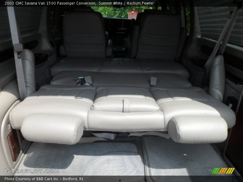Summit White / Medium Pewter 2003 GMC Savana Van 1500 Passenger Conversion