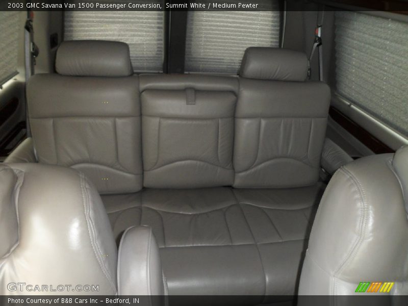 Summit White / Medium Pewter 2003 GMC Savana Van 1500 Passenger Conversion