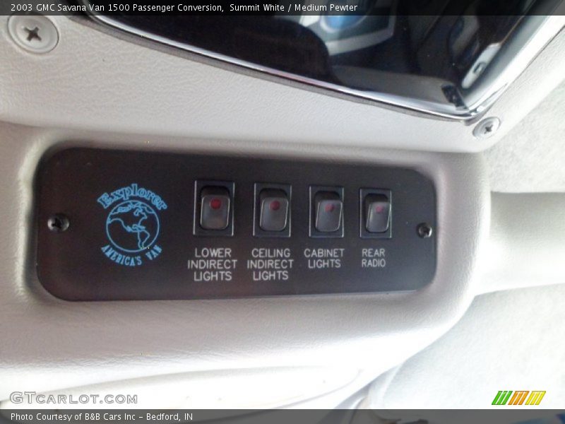 Summit White / Medium Pewter 2003 GMC Savana Van 1500 Passenger Conversion