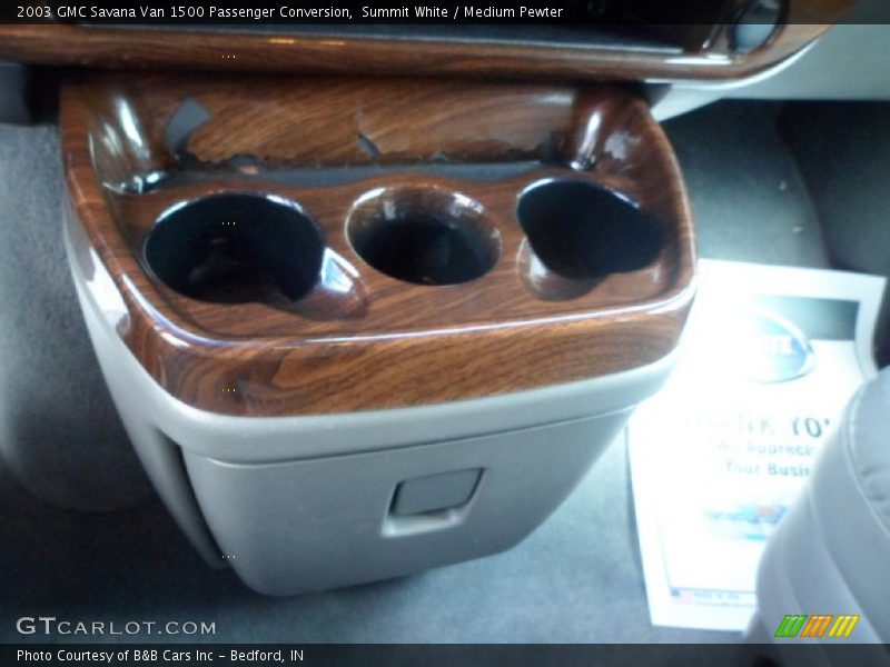 Summit White / Medium Pewter 2003 GMC Savana Van 1500 Passenger Conversion