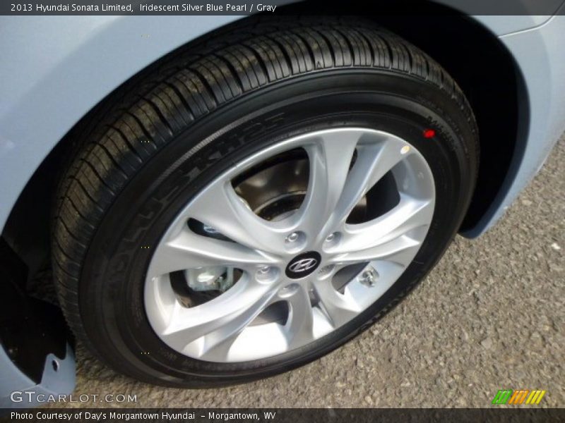 Iridescent Silver Blue Pearl / Gray 2013 Hyundai Sonata Limited