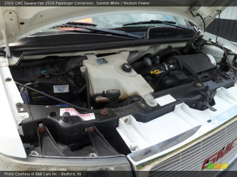 Summit White / Medium Pewter 2003 GMC Savana Van 1500 Passenger Conversion