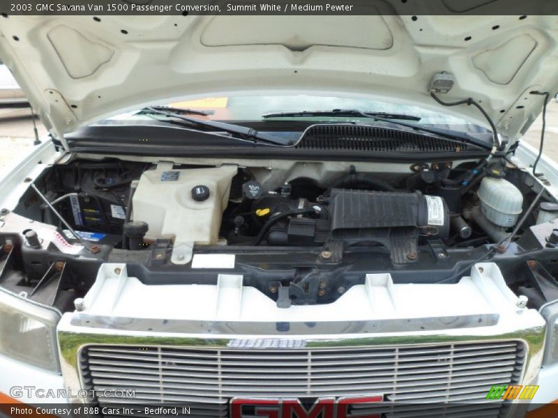 Summit White / Medium Pewter 2003 GMC Savana Van 1500 Passenger Conversion